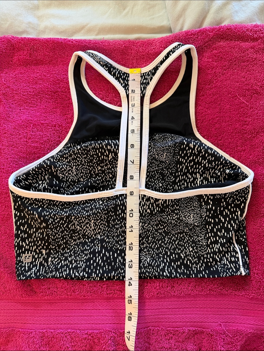 Fabletics Racerback High-Neck Sports Bra - Picture 7 of 7